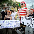 Demonstration gegen Abschiebepolitik © ÖNB / GEORG HOCHMUTH / APA / picturedesk.com (APA_20130806_PD1929)