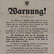 Warnung - 1. Mai - Straßendemonstration - nicht Folge leisten © ÖNB (PLA16310633)