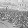 Tag des Großdeutschen Reiches in Wien. Hitlergruß am Heldenplatz. © ÖNB / Rübelt (002_38_091_01_073_C_1B_00c)